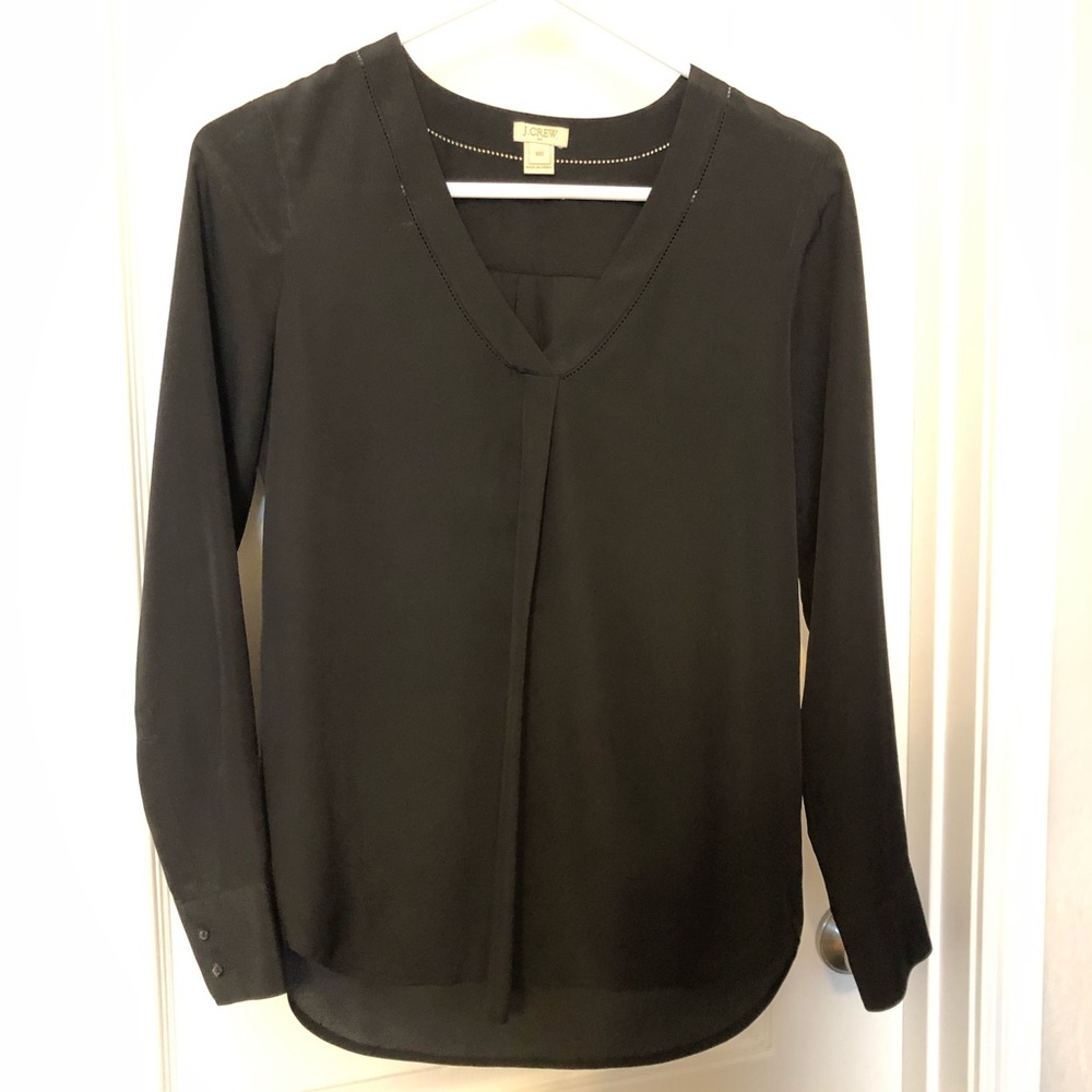 Jcrew long  sleeved blouse